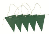 Order In - PROSAFE Safety Flag On Rope - Fluorescent Green - 30m Roll