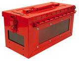 Order In - MasterLock Group Lock Box - Small Portable - Red - S601 - Master Lock