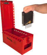 Order In - MasterLock Group Lock Box - Small Portable - Red - S601 - Master Lock
