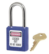 Order In - Master Lock 0410BLU Safety Lockout Padlock - Blue