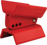 Order In - Butterfly Valve Lockout with Cable - Not Keyed - Red - S3921 - Master Lock