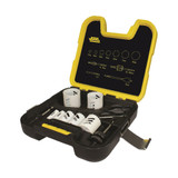 Order In - Alpha HSKPLW11 Holesaw Kit - Plumbers - Bi-Metal - White Pointer - 11 Piece