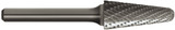 Order In - Sutton Tools Carbide Burr - Double Cut - Taper Shape - 1/8" Shank - 1/8" x 3/8" - 1-1/2" OAL - B207