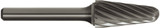 Order In - Sutton Tools Carbide Burr - Aluminium Cut - Taper Shape - 1/4" Shank - 1/2" x 1-1/8" - 2-7/8" OAL - B220