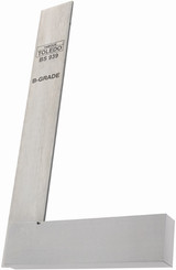 Order In - Engineer's Square - Grade B - Non Graduated - 150 mm - Stainless Steel - SSA6 - Toledo