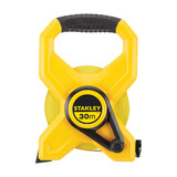 Order In - Measuring Tape with Open Frame Case - Long - 30 m x 12.7 mm - Fibreglass Blade - Yellow - 2-34-792 - Stanley