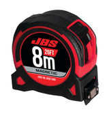 Order In - JBS Measuring Tape - Metric & Imperial - Magnetic - 8m/26&rsquo; x 25mm