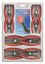 Order In - 8-Piece Precision Circlip Plier Set - Chrome Vanadium Steel - 2004 - Knipex