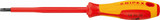 Order In - Insulated Screwdriver - Standard Tip - 1000 V - 4 mm x 100 mm x 0.8 mm - 982040 - Knipex
