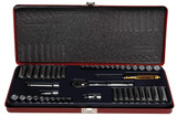 Order In - JBS SS14-46 46 Piece Socket Set - AF/METRIC 1/4"DR