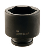 Order In - ACTION - Socket Impact - 2-1/2" Square Drive Metric Standard - 105 mm - 60581105