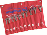 Order In - JBS RSSM10 Combination Ratchet Ring & Open End Spanner Set - 10 Piece - Metric