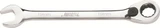 Order In - JBS SCR1116 Combination Ratchet Ring Open End Spanner - A/F - 11/16"