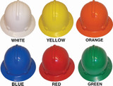 Order In - 3M HH44 7012922142 Hard Hat - Full Brim - Type 2 Polycarbonate - Unvented - 6 Point Pinlock Suspension - Orange