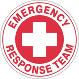Order In - PROSAFE Sticker - Emergency Response Team - Self Adhesive Vinyl - White/Red - 56mm - Pack of 5