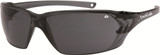 Order In - Bolle Prism 1614402 Safety Glasses - Wrap-Around - Ultra Light Weight - Smoke Frame - Anti-Scratch/Anti-Fog - Smoke Lens
