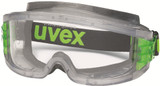 Order In - uvex ultravision 9301-304 Safety Goggles - Clear Frame - UV400 - Textile Strap - Vented Frame - Anti-Fog/Anti-Scracth Coating - Clear Lens