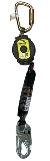 Order In - Miller Turbolite™+ Personal Fall Limiter - Steel Karabiner - Single - Locking Snap Hook - 1.8m