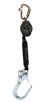 Order In - Miller Turbolite™+ Personal Fall Limiter - Steel Karabiner - Single - Locking Snap Hook - 1.8m