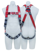 Order In - 3M PROTECTA® P100 Riggers Harness - AB123L - Red/Grey - L