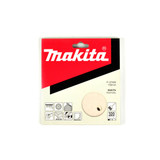 Makita 150mm White Sanding Discs Hook & Loop Style 320 Grit - 9 Holes - 10 Pack