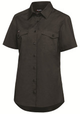 Order In - King Gee K44205 Women's Short Sleeve Shirt - Workcool - Charcoal