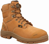 Order In - Oliver - Safety Boots - Ankle - Anti-Static - Metatarsal Guard - Lace Up - Nubuck Leather - 55-336 - Wheat