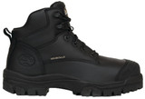 Order In - Oliver 45-640Z Hiker Boot - Safety Lace Up Zip Sided Comp Toe - 130mm - Black