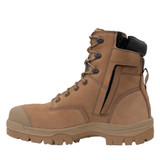 Order In - Oliver AT 45-652Z 150mm Zip Sided Boot - Composite Toe - Stone