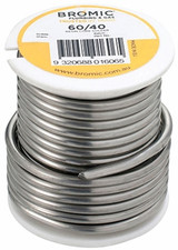 Order In - Consolidated Alloys SR60401-62 60/40 Tin Resin Core Solder Wire - 1.6mm - 500g