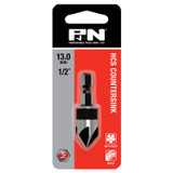 P&N Quickbit Rosehead Drill Bit Countersink 13mm - 105HCS013