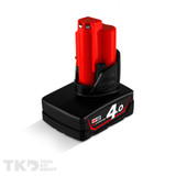 Milwaukee M12™ REDLITHIUM™ Hi-Output Battery 4Ah - M12B4