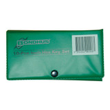 Bondhus Hex Key L-Wrench Set Imperial 10 Piece