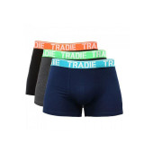 Tradie Fitted Trunk Fluro Brights 3 Pack