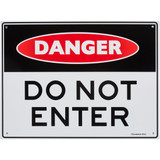 Sandleford Sign Danger Do Not Enter 300x225mm - MS12