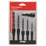 P&N Drill Bit Changeable Hex Shank Set 6 Piece - 150BSET6I