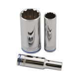 Kincrome Socket (Mirror Polish) Deep 3/8 Drive - 3/8