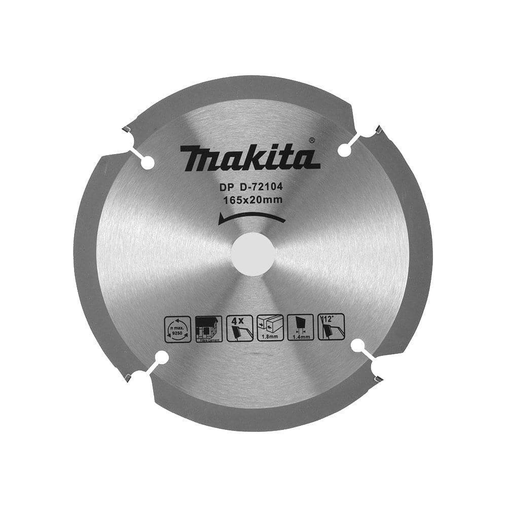 Makita PCD FIBRE CEMENT SAW BLADE 260mmx30mmx6T D72089 Tool Kit Depot