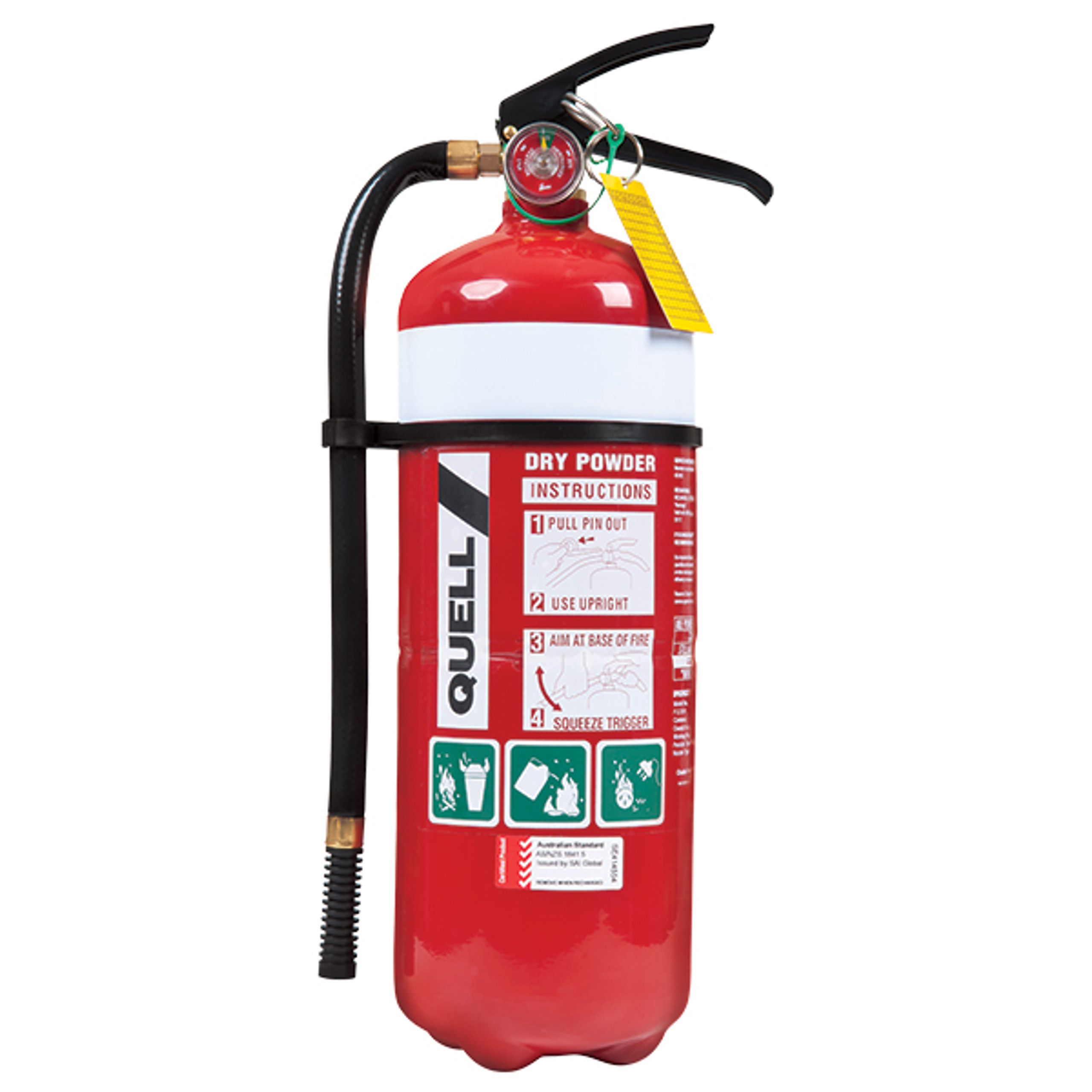 Quell Industrial Extinguisher 4A60BE 4.5KG 136178 Tool Kit Depot