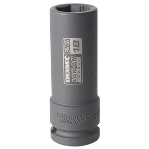 Kincrome LOK-ON™ Socket Lock On 1/2 Drive Deep 18mm