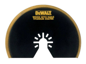 DeWalt Multi-Tool Semicircle Wood/Nail Blade 102mm - DT20709-QZ