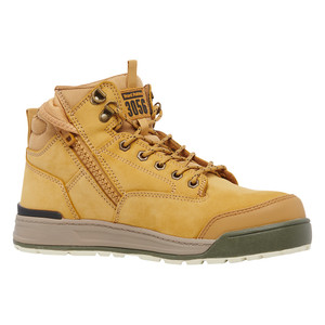 Hard Yakka 3056 Safety Boot Zip Wheat