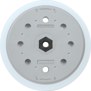 Makita 6" Round Sanding Backing Pad, Hook & Loop, Super Soft to suit BO6050J - 197316-3 Makita 6" Round Sanding Backing Pad, Hook & Loop, Super Soft to suit BO6050J - 197316-3