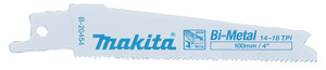 Makita B-20454 5-Pack 100mm 14-18TPI Bi-Metal Universal Reciprocating Blades for Multi Material