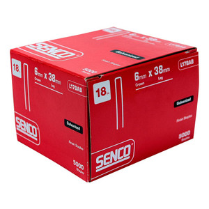 Senco SENC38 L SERIES STAPLE 2mm Box of 5000 - L17BAB