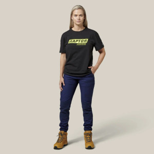 Hard Yakka Womens Raptor Pant Cuffed Navy Hard Yakka Womens Raptor Pant Cuffed Navy