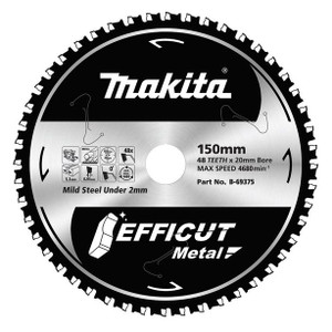 Makita Efficut Saw Blade TCT 48T 150mm - B-69375