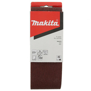 Makita Abrasive Belt 76x457 #40 (5pcs) /9910 - P-37091