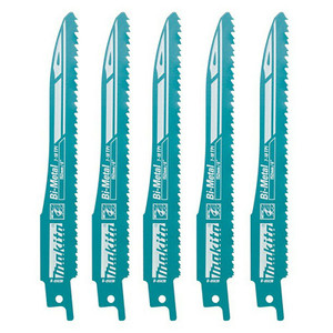 Makita Plastic 5-77mm / Bi-Metal 152mm (5pk) - B-05038