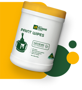 Great Aussie Paint Wipes - Canister